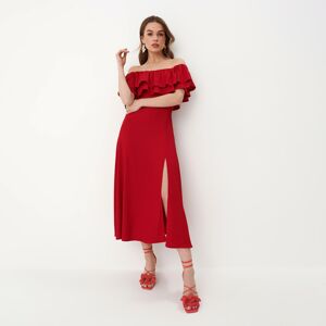 Mohito - Šaty se spadlými rameny - Červená
