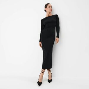 Mohito - Maxi šaty s odhalenými zády - Černý