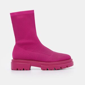 Mohito - Kotníkové boty na nízkém podpatku - Růžová