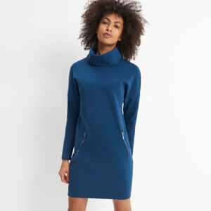 Mohito - Šaty s vysokým podílem organické bavlny Eco Aware - Modrá