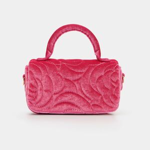 Mohito - Sametová kabelka s řetízkovým popruhem - Růžová