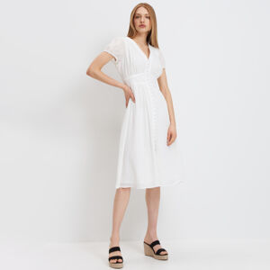Mohito - Šaty s ozdobnými knoflíky - Bílá
